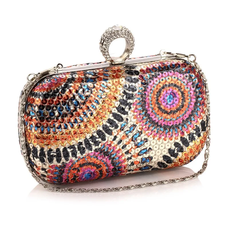 حقيبة سهرة مربعة عصرية للنساء، حقائب يد أنيقة وعالية الجودة لحفلات الزفاف والولائم خصم كبير #4