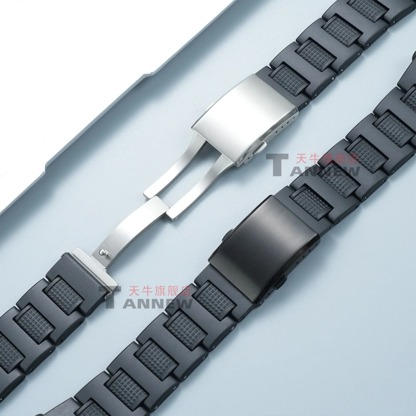 Plastic Steel Strap For CASIO G-SHOCK Airborne Series, Composite Bracelet for GA-1000 GA-1100 GW-A1100 A1000 Mod