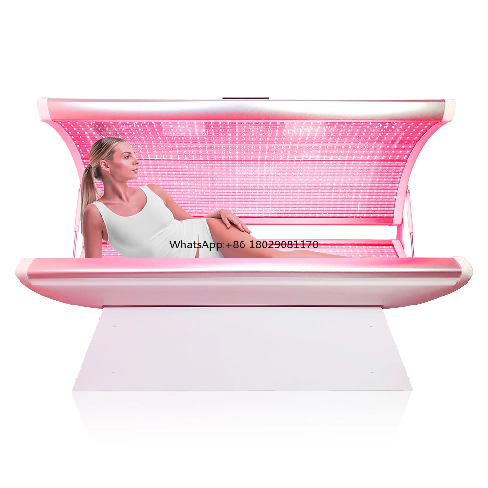 630 660 810 850 940nm PBM Therapy Commerical Red Light Therapy Beds Customized Wavelength Full Body Led Light Therapy Bed