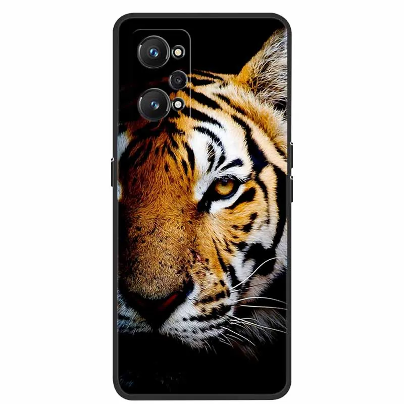 For Realme GT Neo 3T Case Cute Cartoon Soft Silicon Wolf Phone Back Cover for Realme GT Neo 3T 5G Cases Lion Fundas 3 T Neo3T