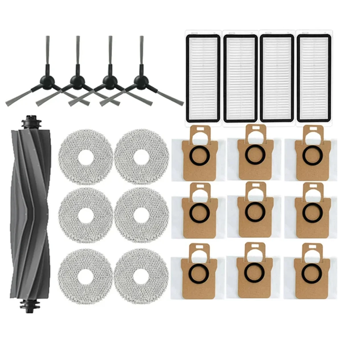 

Для Dreame Bot L30 Ultra Hepa Filter Robot Запчасти для пылесоса основная боковая щетка для швабры тканевые пылесборники