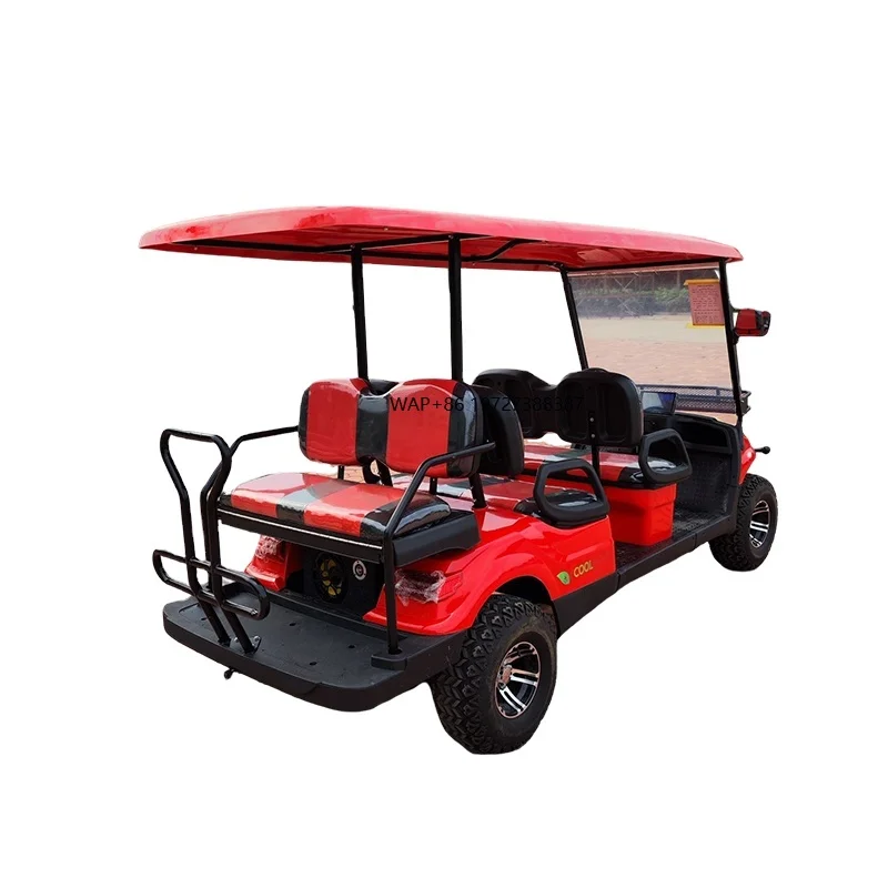 Hot Selling 48V Lead-Acid Battery Operated 4-Seater Electric Golf Cart Buggy Wholesale Available