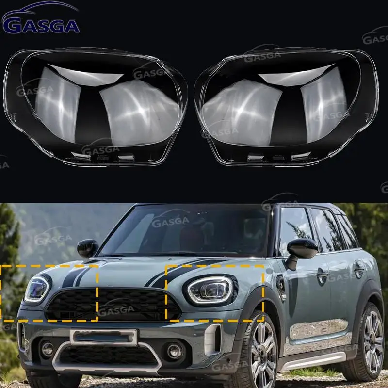 

Для BMW Mini Countryman Cooper F60 2017-2022 автомобильные передние фары крышка водостойкая прозрачная линза для фар автозапчасти