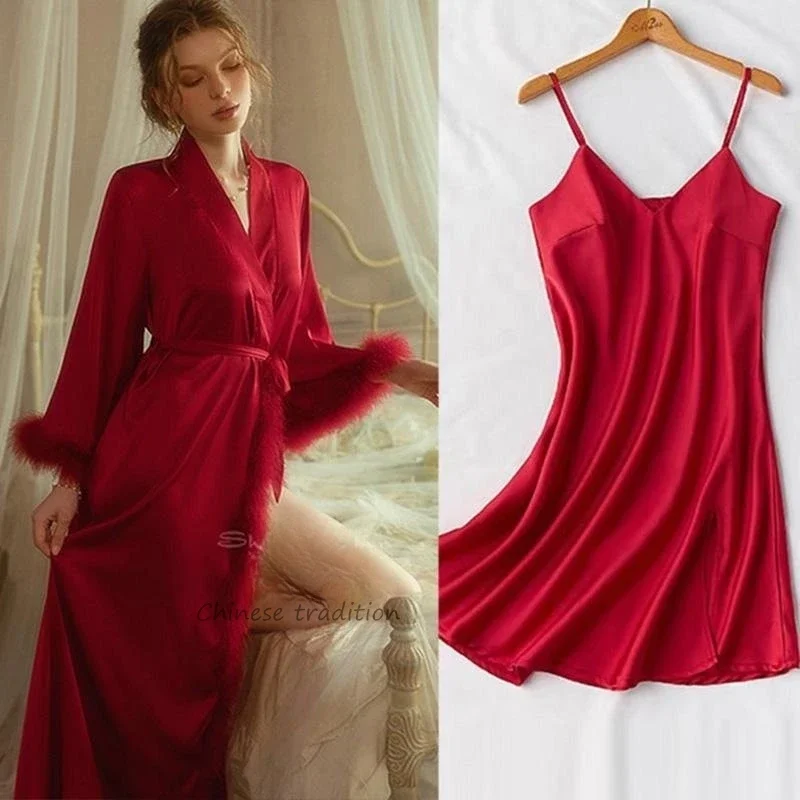 nuovo-abito-da-sposa-lungo-fino-al-pavimento-accappatoio-da-sposa-bianco-abito-da-sposa-da-mattina-vestaglia-di-piume-di-lusso-indumenti-da-notte-in-raso-da-donna