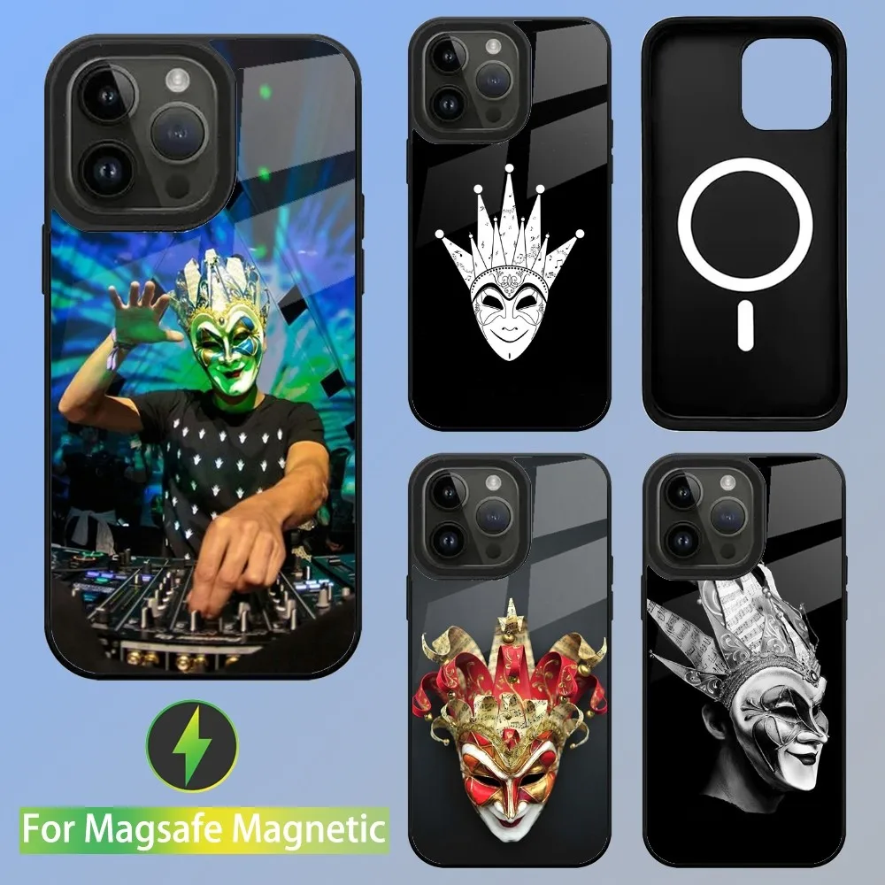 DJ B-Boris B-Brejcha Phone Case For iPhone 15,14,13,12,11,Plus,Pro,Max Mini Magsafe Magnetic Wireless Charging