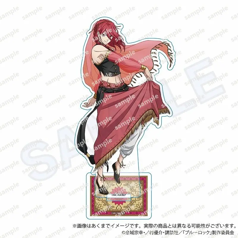 Anime BLUE LOCK Isagi Yoichi Chigiri Hyoma Seishiro Nagi Arab Acrylic Stand Figure Model Plate Cosplay Collection Desktop Decor