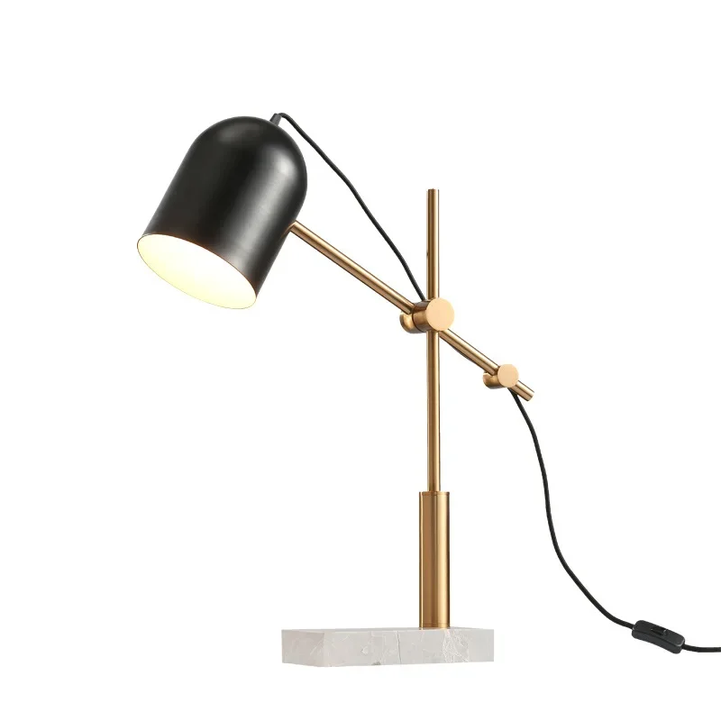 Nordic simple metal desk lamp