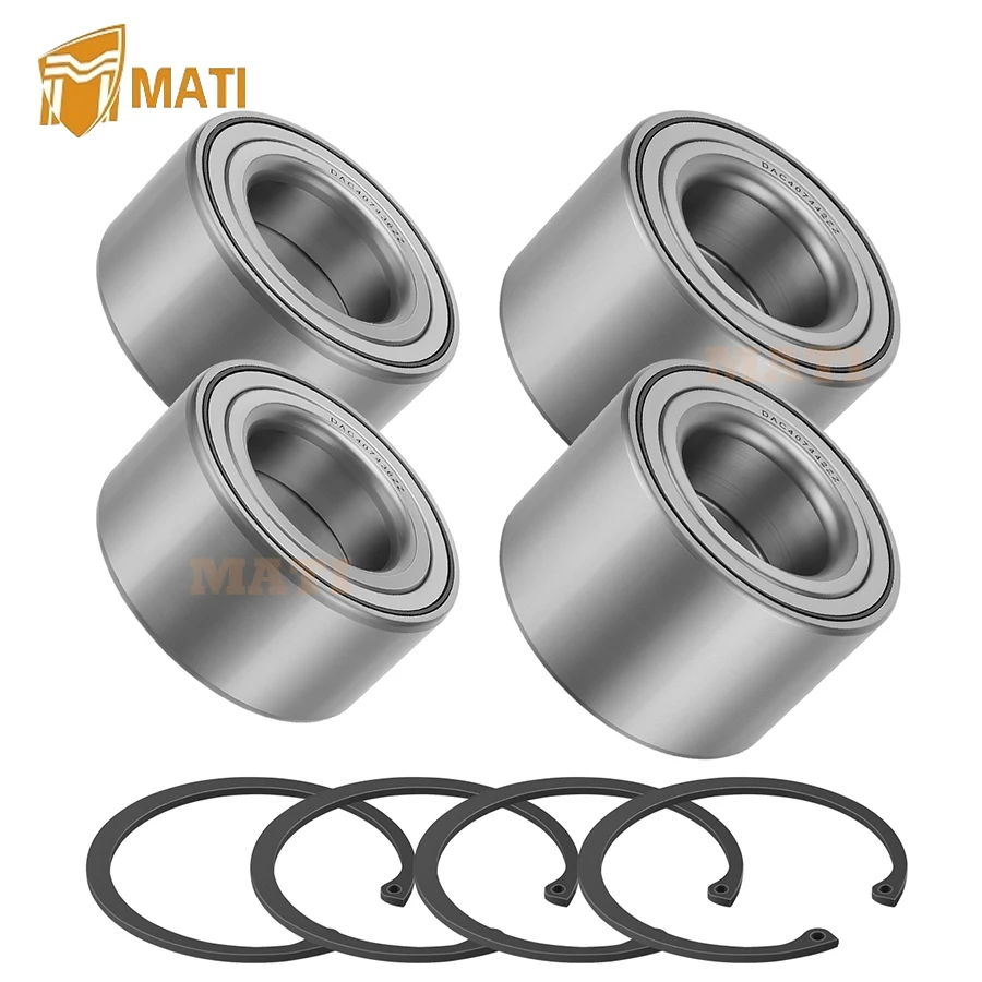 MATI Front&Rear Wheel Bearing Kit for Kawasaki Teryx KRX KRX4 1000 KRF1000 2020-2023 92045-0919 481J7500