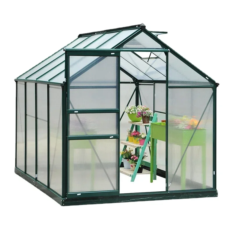 Pc Sheet Frame Low Cost Polycarbonate Used Commercial Greenhouse Sale Green House Agricultural Other Single-Span Greenhouses