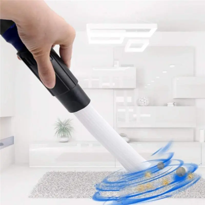 Hot Deal-2PCS Multifunction Vacuum Cleaner Straw Tubes Dust Dirt Brush Remover Portable Universal Vacuum Attachment