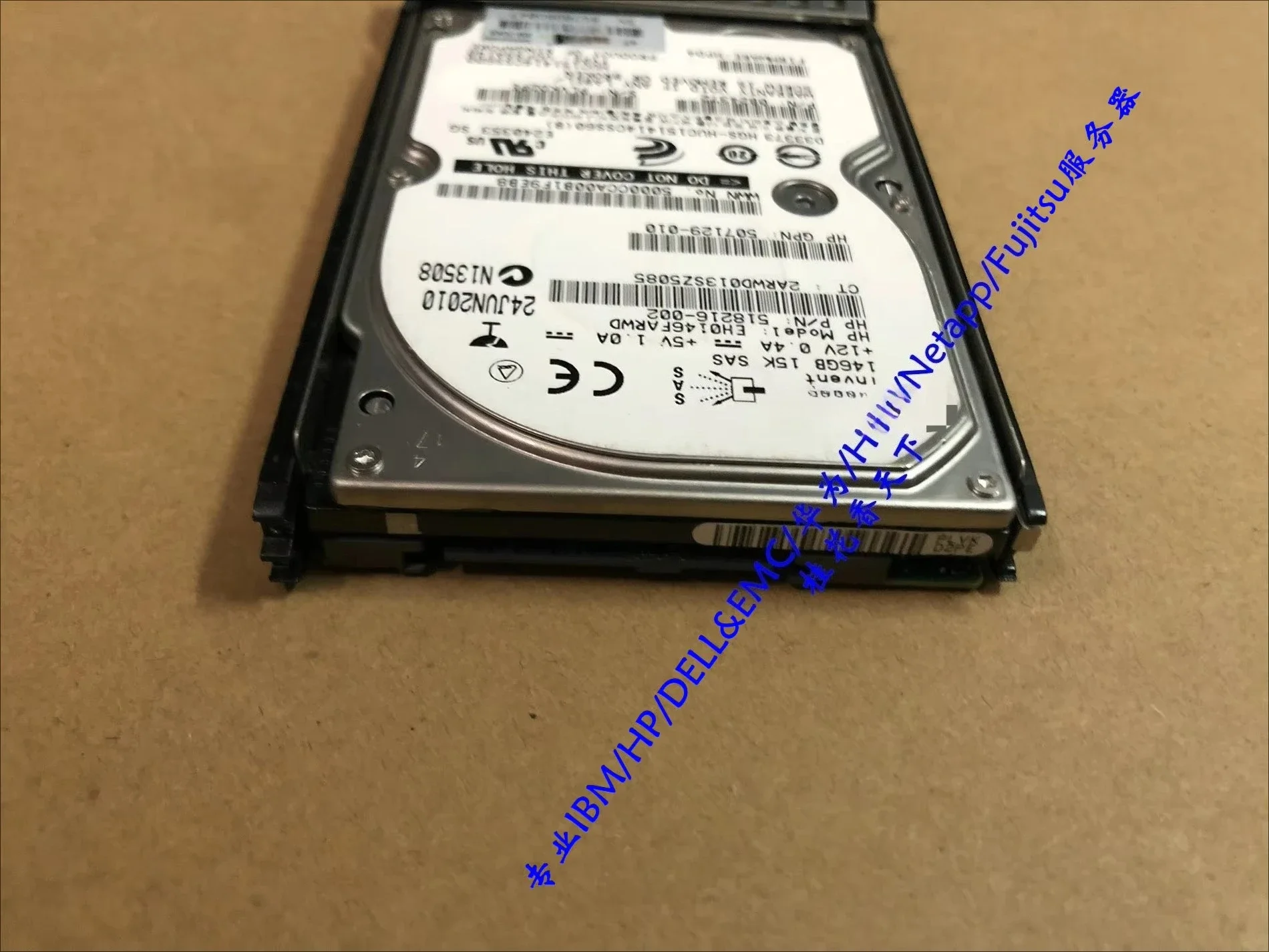 Usado para disco rígido HP 512744-001 512547-B21 146G 15K SAS 2,5 polegadas G5G6G7