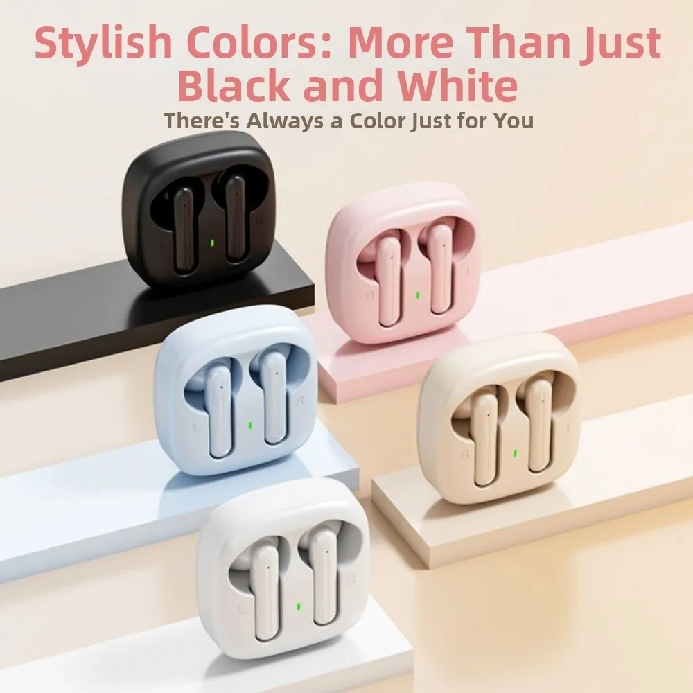 

With Sleeve Lanyard Wireless Bluetooth Earphone Noise Reduction 5.3 Type-C Bluetooth Headset High-Definition Sound Low Latency