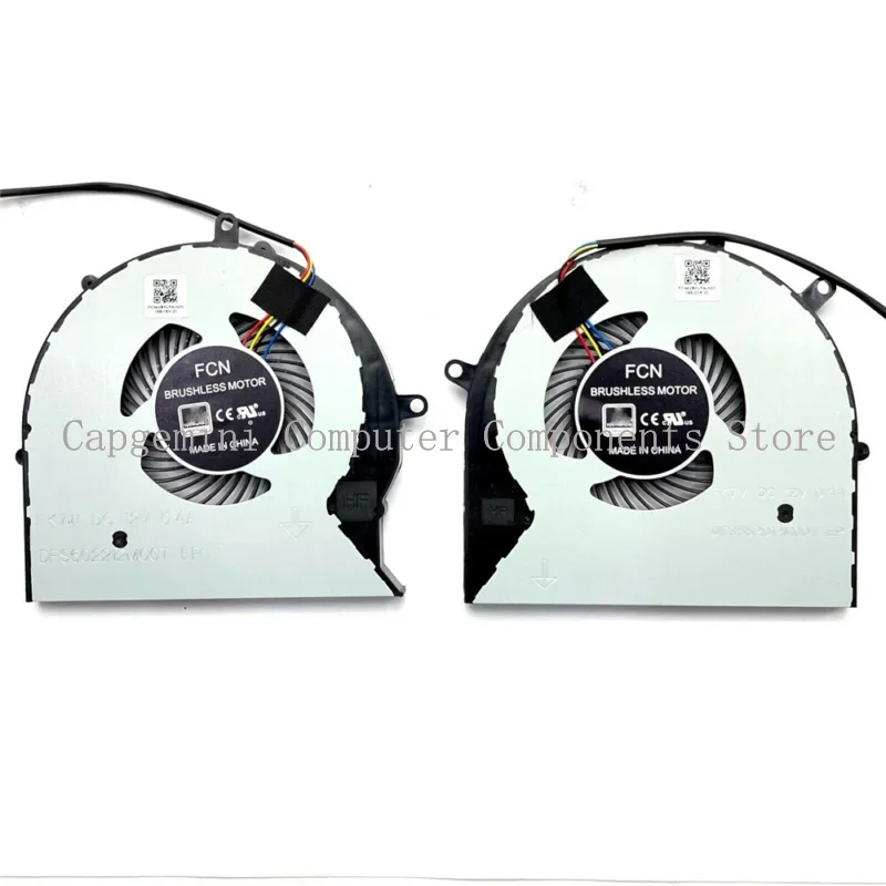 

CPU & GPU Cooling Fan Cooler For ASUS GL703 GL703V GL703VM GL503VM DC12V 0.4A