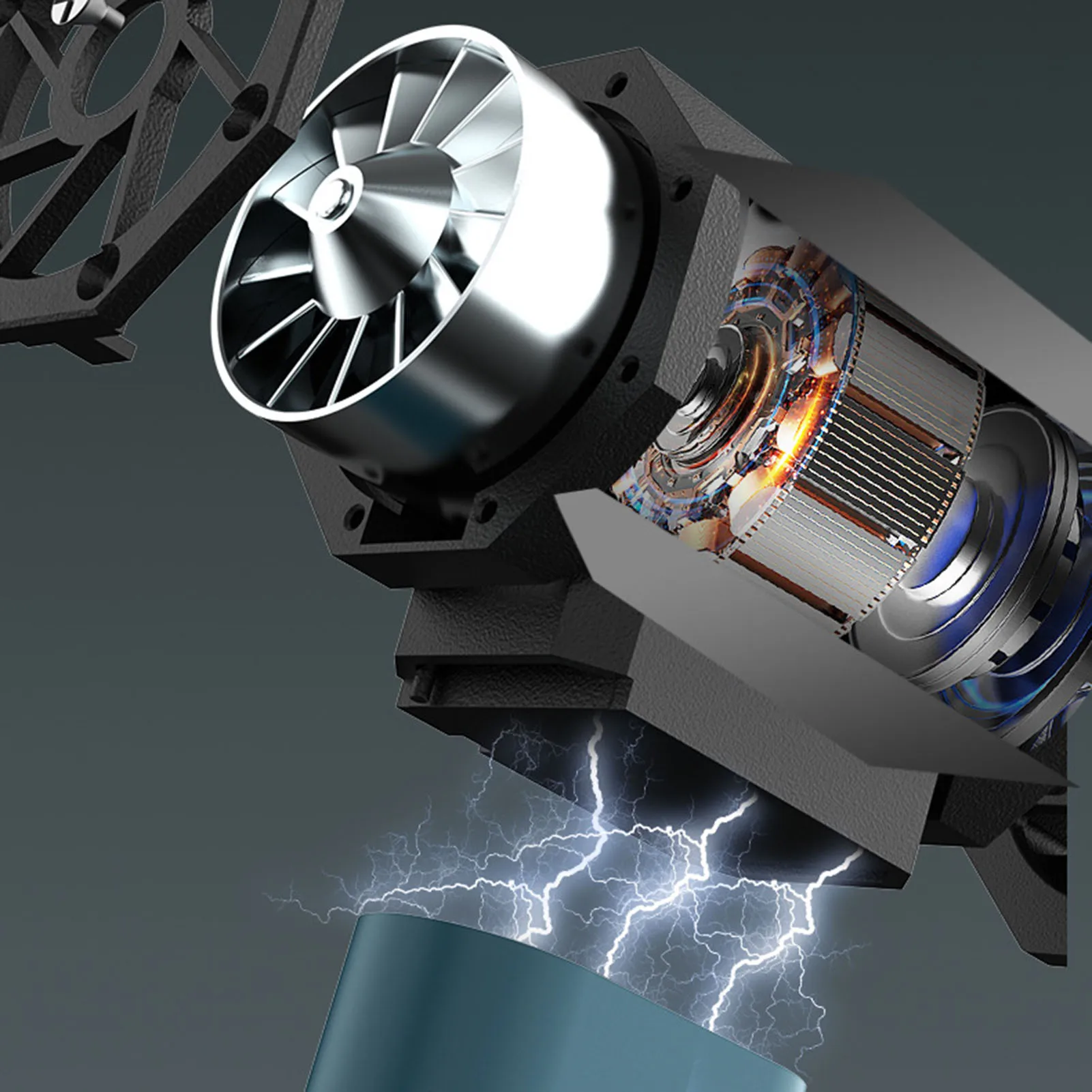 منفضة هواء 4000 مللي أمبير في الساعة منفاخ جاف محمول متعدد الوظائف قابل لإعادة الشحن مع محرك بدون فرشاة لتنظيف شعر الحيوانات الأليفة لنفخ الثلج