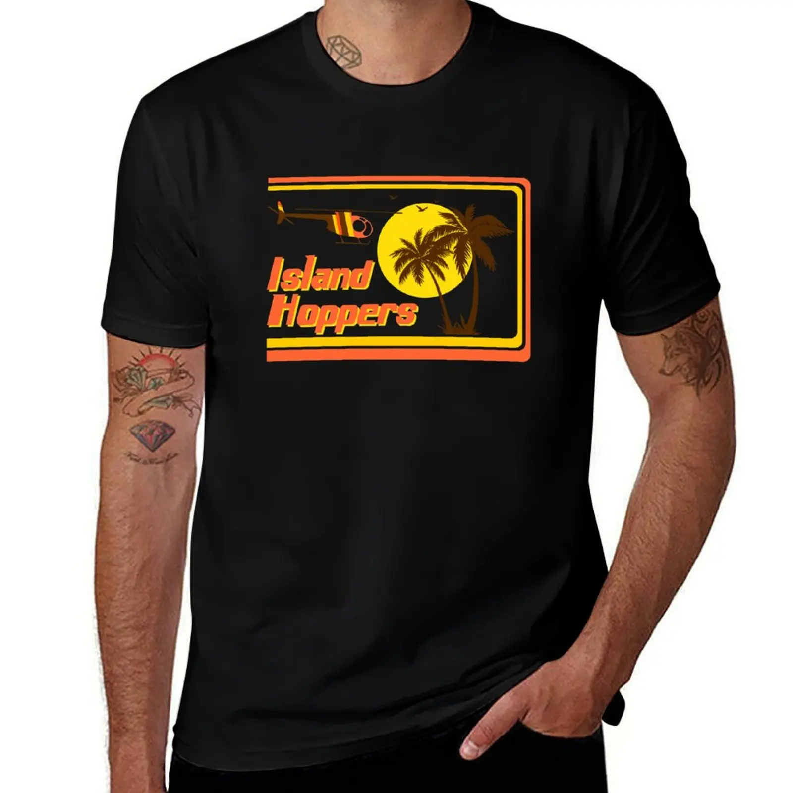 

Island Hoppers - Magnum T-Shirt animal prinfor boys quick-drying sports fans workout shirts for men