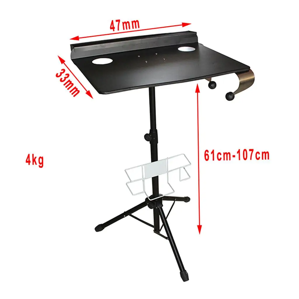 Workstation Portable Adjustable Tripod Stand for Supply Equipment