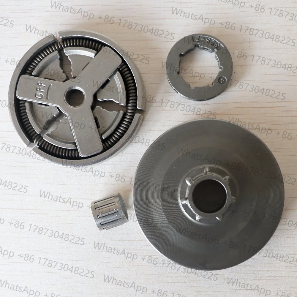 Clutch Drum & Clutch & sprocket rim & needle bearing Fit for Chinese chainsaw 4500 5200 5800