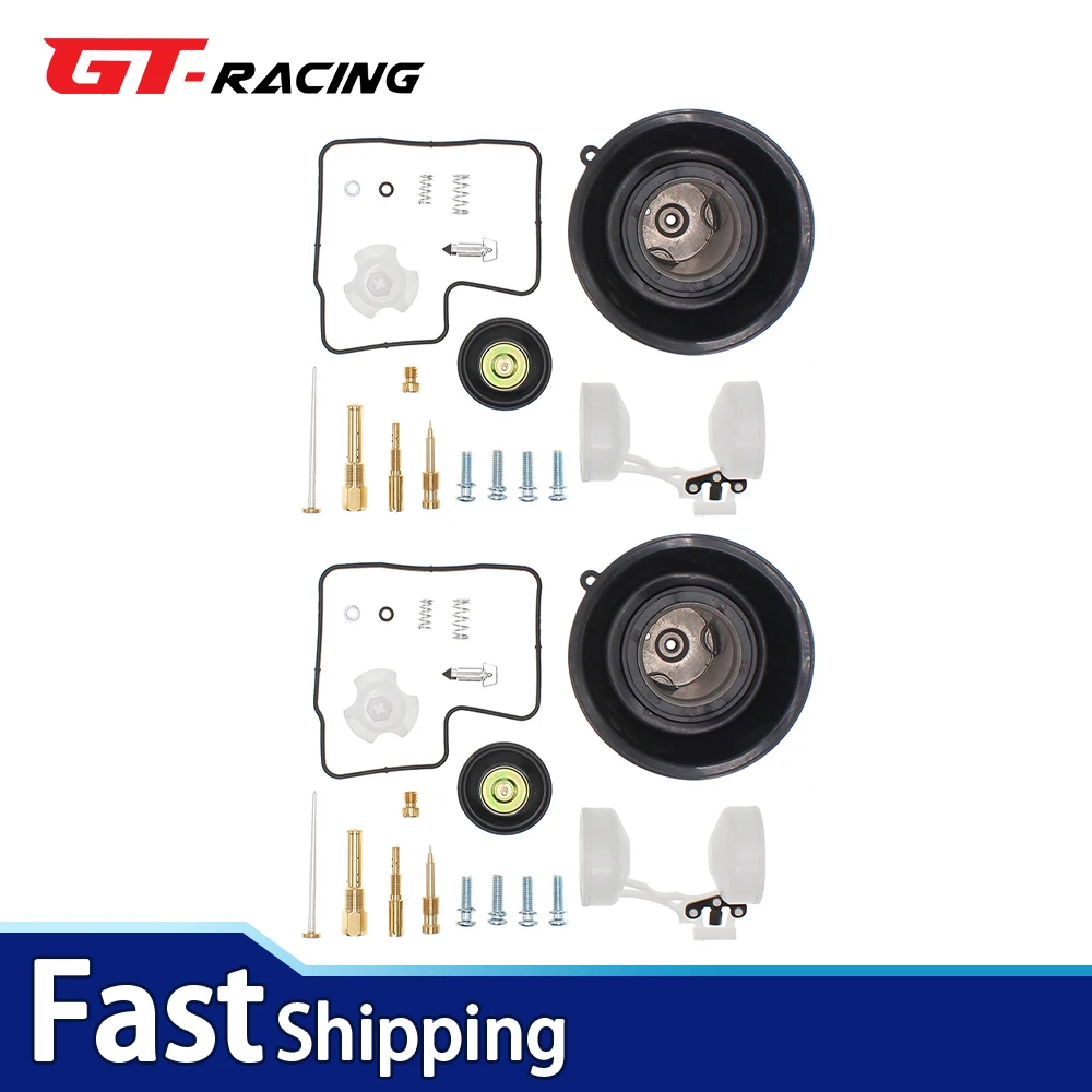 

For Honda Shadow VLX 600 VT600C VT600CD 1988-1998 Carburetor Repair Kit Carb Rebuild Set Vacuum Diaphragm Float