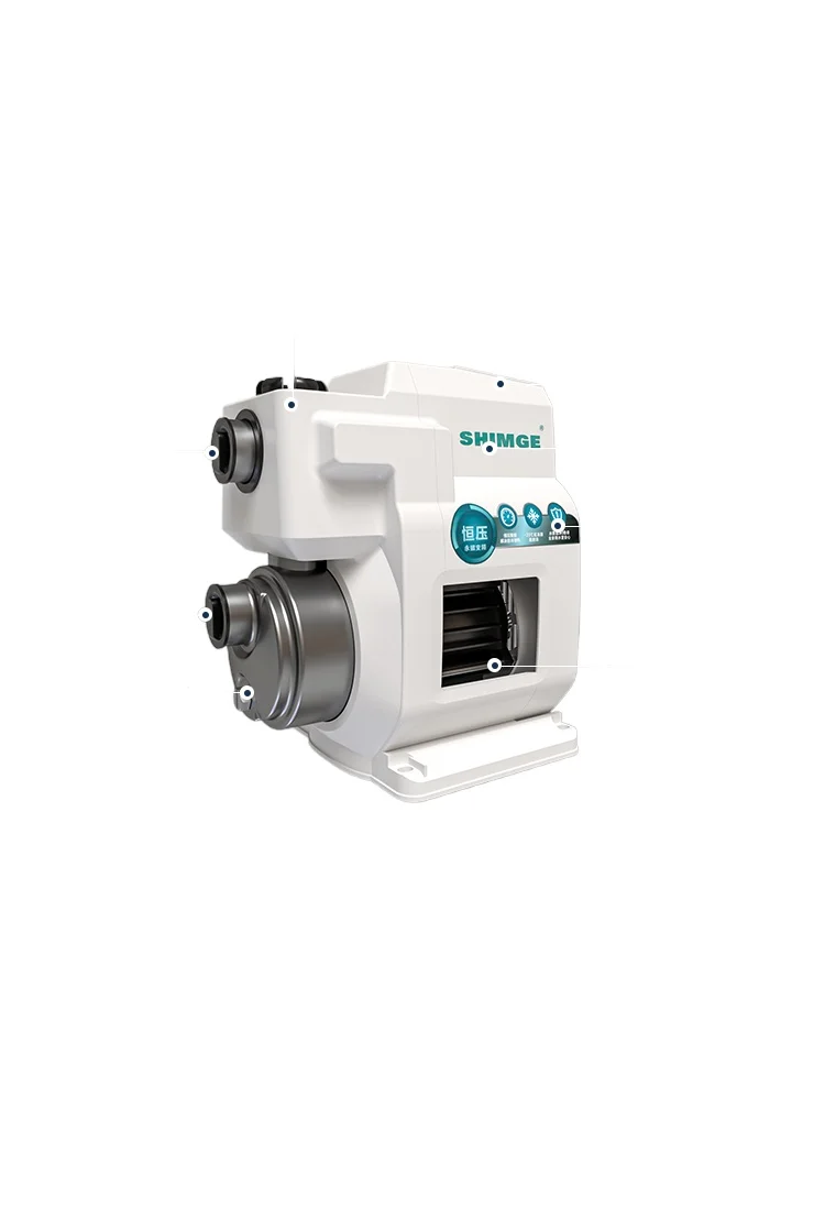 LMM stainless steel variable frequency booster pump household light sound automatic constant pressure pump tap water booster