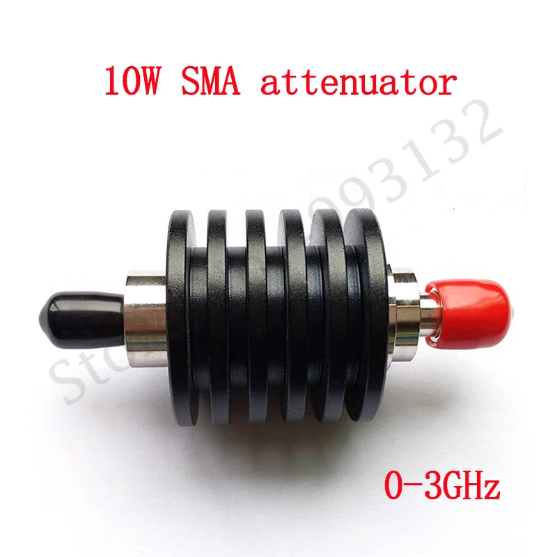 

10W SMA Coaxial Fixed Attenuator 1-50dB DC0-3GHz