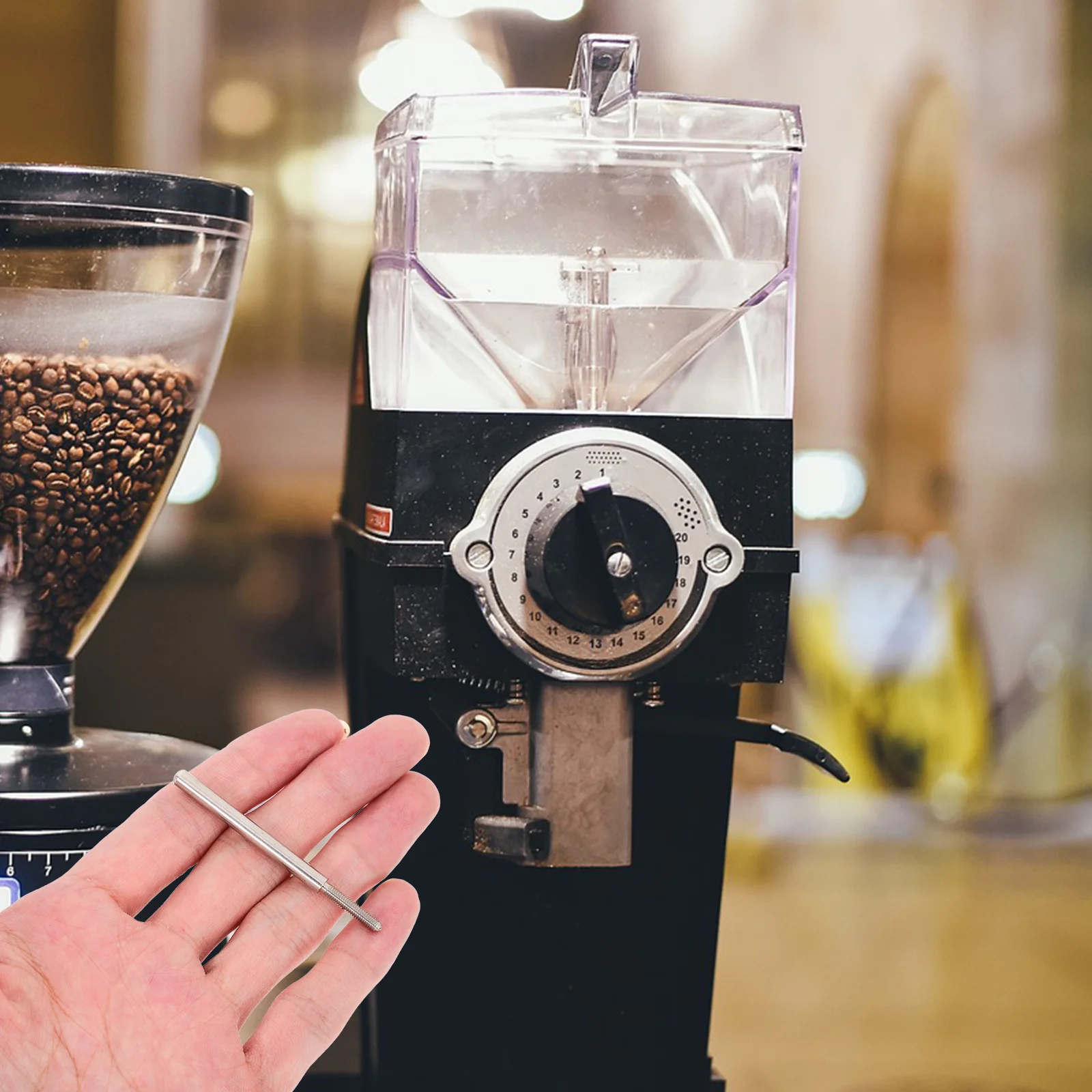 Sonda di temperatura per macchina per il latte di soia con asta per termometro in acciaio inossidabile per schiuma di caffè, latte, cioccolata calda, precisione