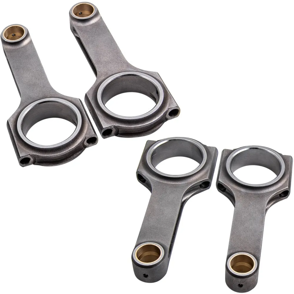 4340 Forged H-Beam Connecting Rods for Toyota Corolla FX MR2 4AFE Con Rods Connecting Rod for  4AFE 4A-FE