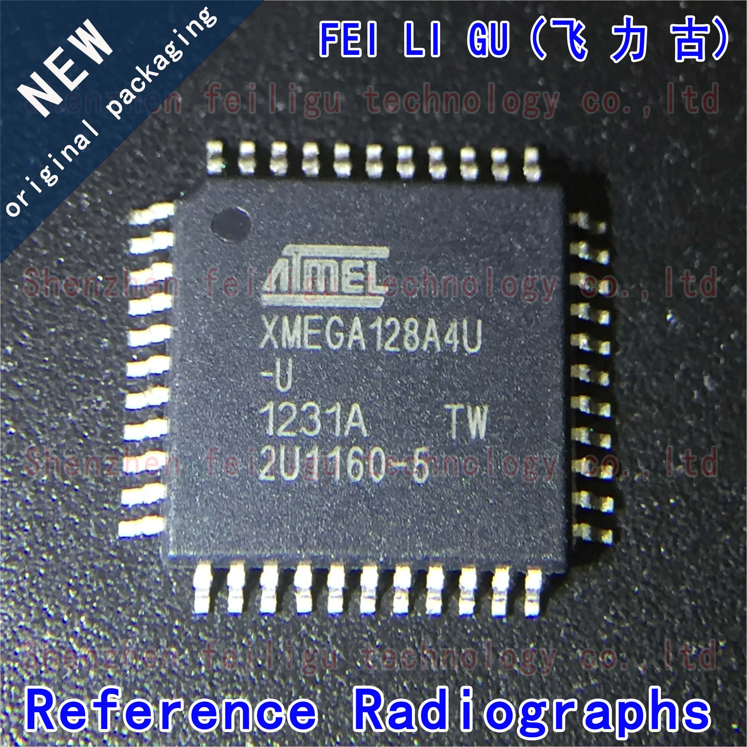 

1~30PCS 100% New original ATXMEGA128A4U-AU XMEGA128A4U-AU XMEGA128A4U-U package:TQFP44 MCU/MPU/SOC 8 bit microcontroller chip