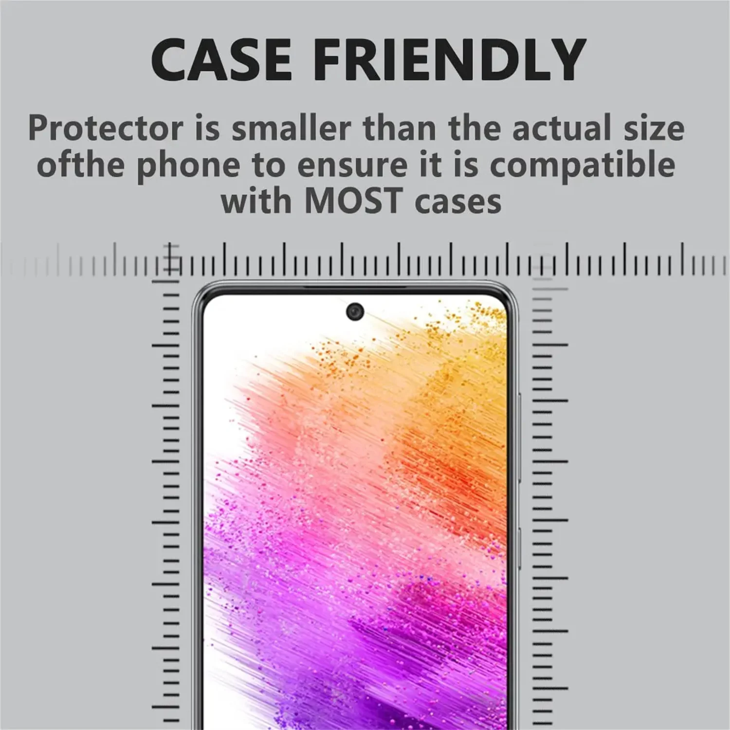 لهاتف سامسونج جالاكسي S21 FE 5G HD من الزجاج المقسى