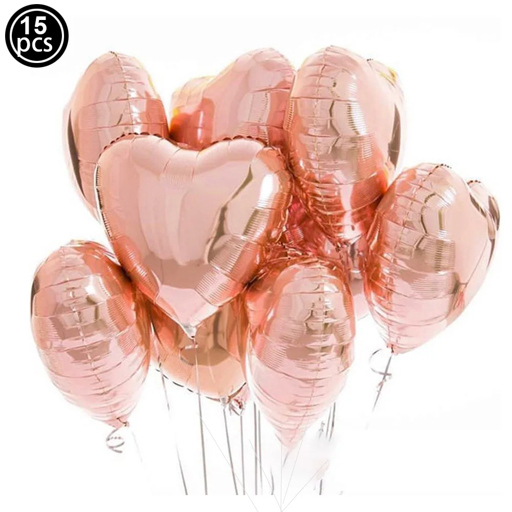 Pink Cupid Balloon Heart Shaped Balloon Girls Birthday Party Wedding Valentine's Day Theme Decoration Supplies Girls Favor Gifts