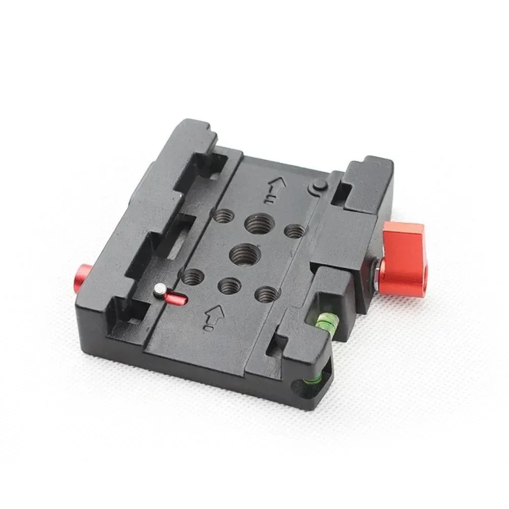 Adapter mocowania szybkiego do statywu kamery BOSHENG z płytką szybkiego montażu do głowic Manfrotto 501 500AH 701HDV 503HDV Q5 — zdjęcie produktu 6