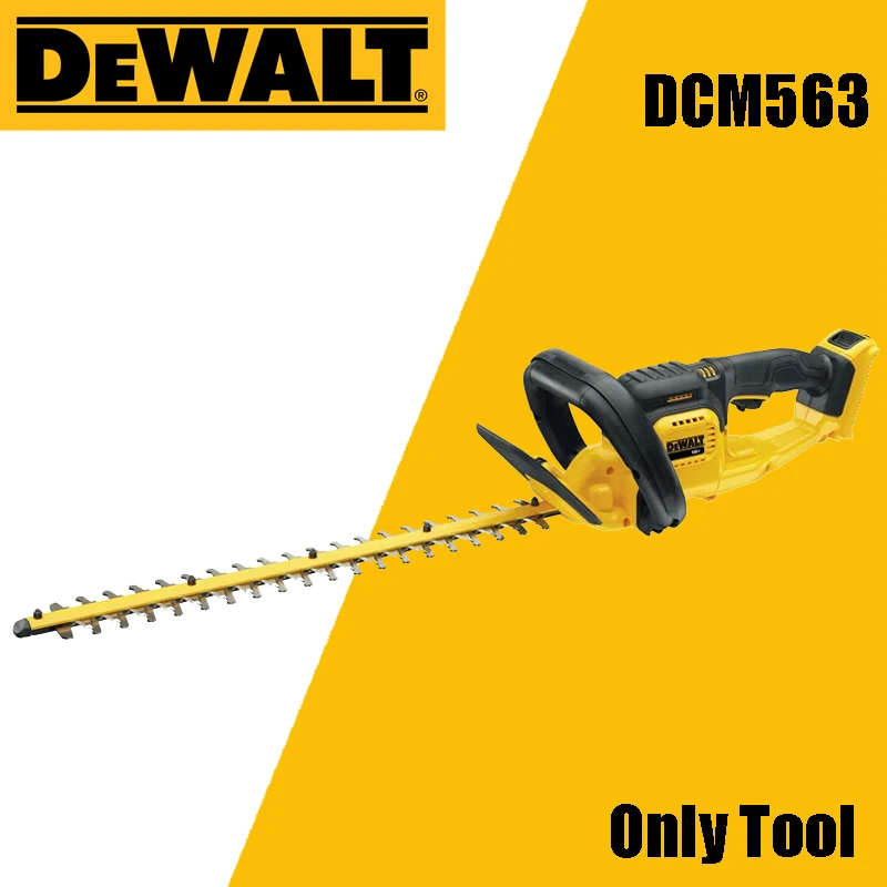 

Беспроводной секатор для живой изгороди DEWALT DCM563, бытовая электрическая пила 20 в макс. 550 мм, электроинструменты для сада, газона, подрезки