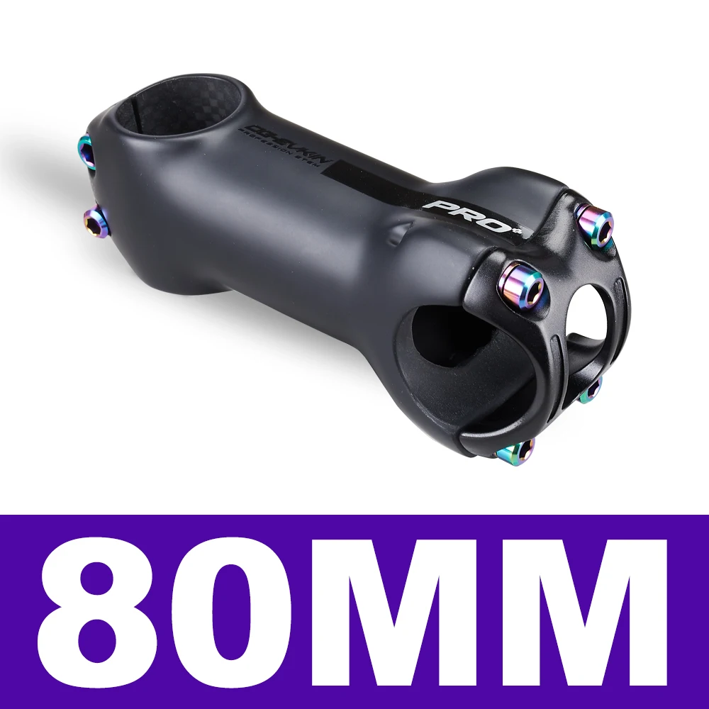 OG-EVKIN BS-004 Pro+ Carbon Fiber Stuurpen 10 Graden 31.8MM Titanium Racefiets Stuurpen Positief en Negatief Fiets MTB Fiets Onderdelen