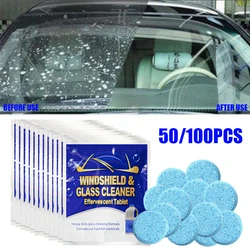 Car Windscreen Cleaner Effervescent Tablet Auto Wiper Glass Solid Cleaning Concentrated Tablets Detergent Car Accessories