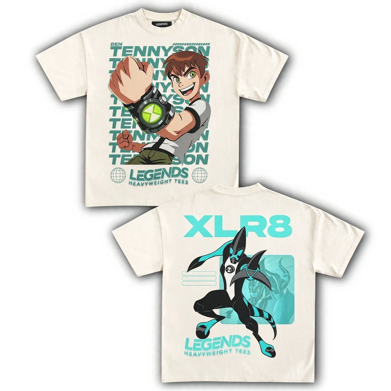 Ben 10 Ben Tennyson Omnitrix Alien Hero Graphic Tee T Shirt Men's Women's Unisex Cotton Retro Cool Oversize Short Sleeve Top