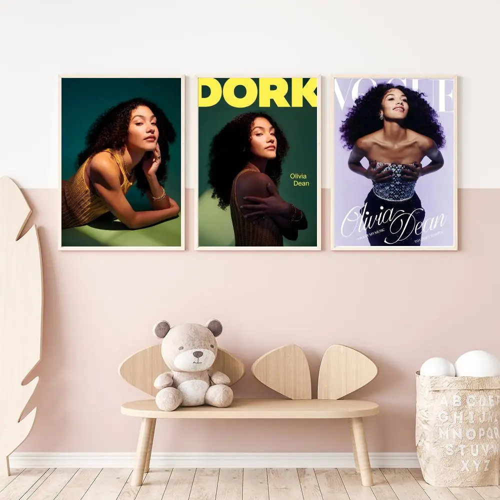 British Songwriter O-Olivia Deans Poster Versatile HD Waterproof Wall Art Self-Adhesive Decor for Any Space Ideal Gift