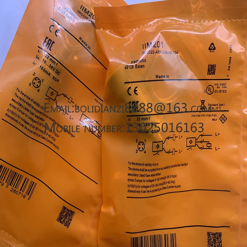 

sensors for IIT207 IIB3022-BPKG/M/V4A/6M/WH Brand New Original Quality assurance
