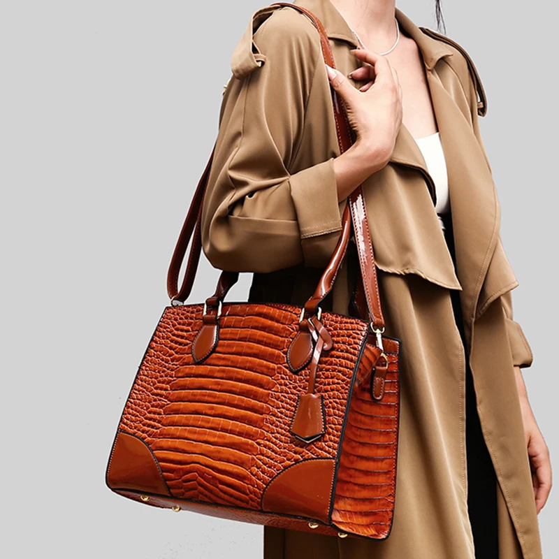 High Quality Stone Pattern Handbags 2023 New Crossbody Shoulder Bags For Women Ladies Large Capacity Casual Tote Bag Sac A Main