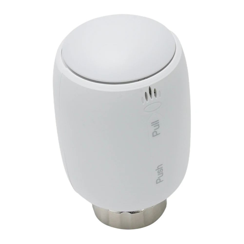 Smart Radiator Thermostat For ZigBee Control Energy Saving Heating App Voice Control Adjustable 5-30°C Temperature Range