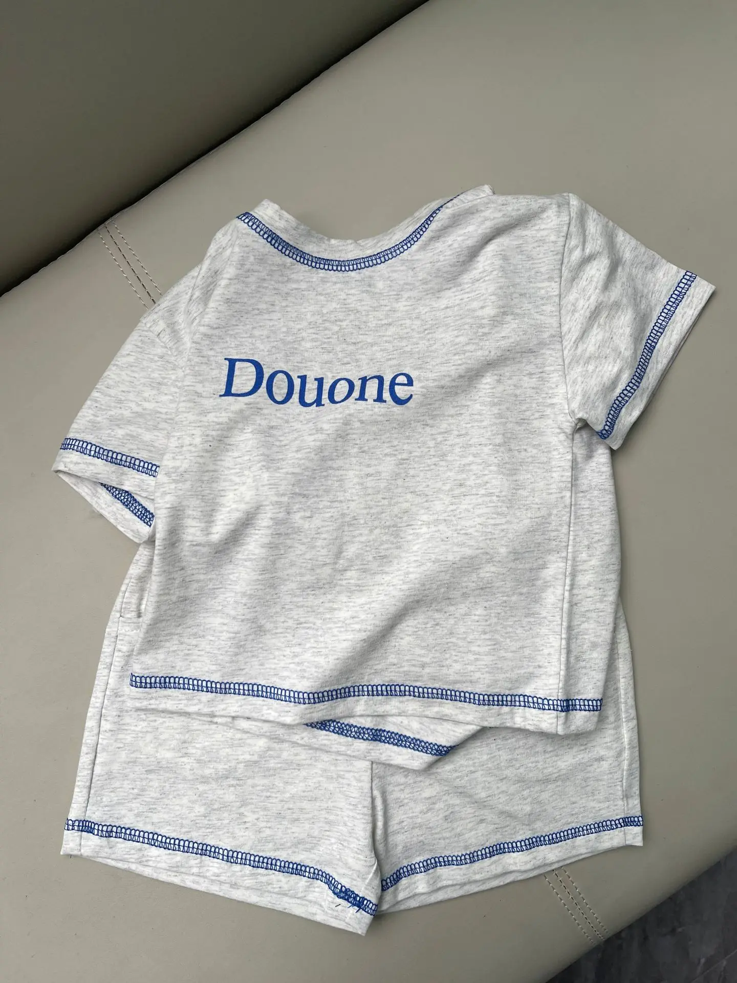 2024 Summer New Baby Short Sleeve Clothes Set Cotton Letter Print Infant Boy Girl Shorts Suit Toddler Casual Breathable Outfits