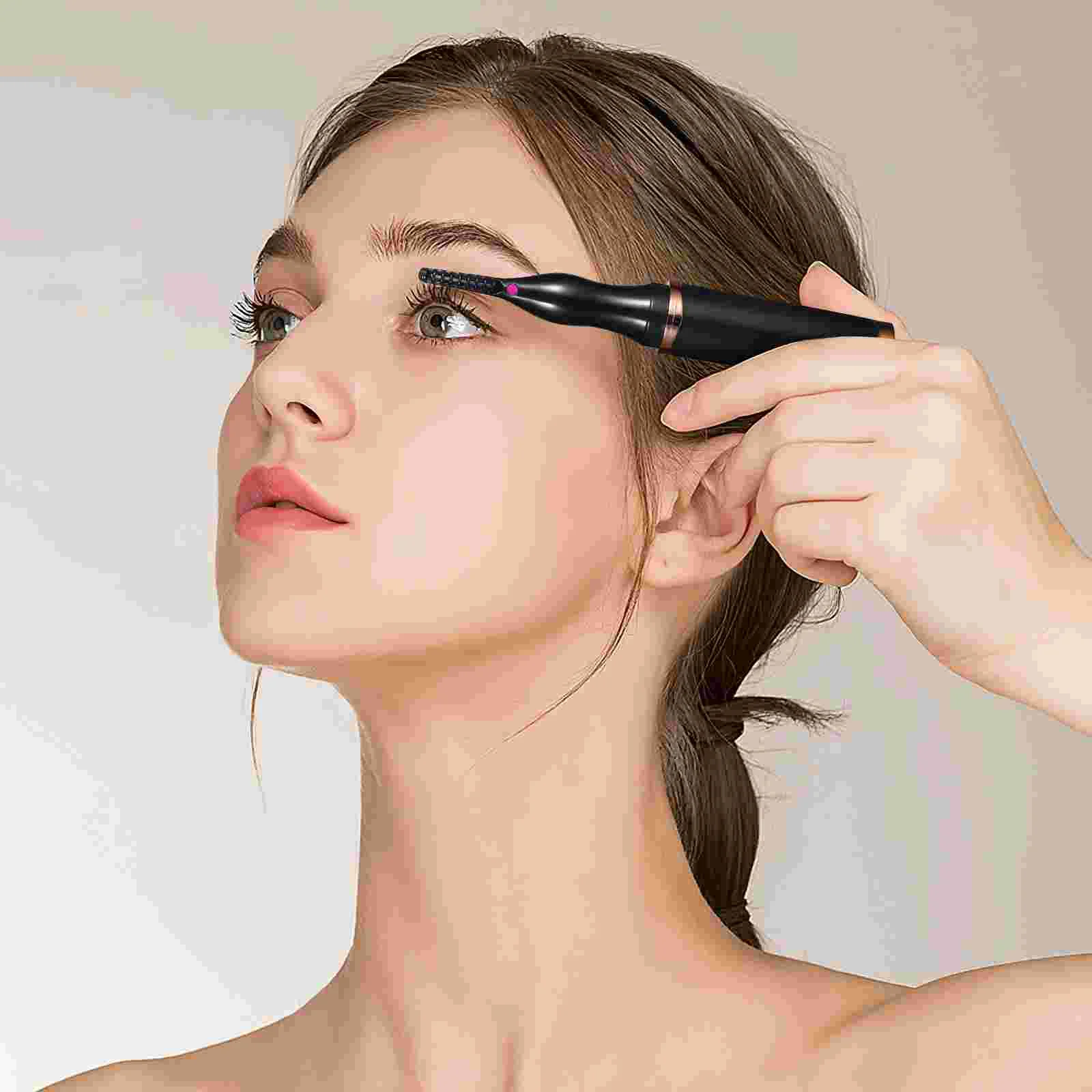 Heated Eyelash Curler Eyebrow Curling Iron Circle Eyelashes for Free Shipping Makeup Device USB Electric Small Tools