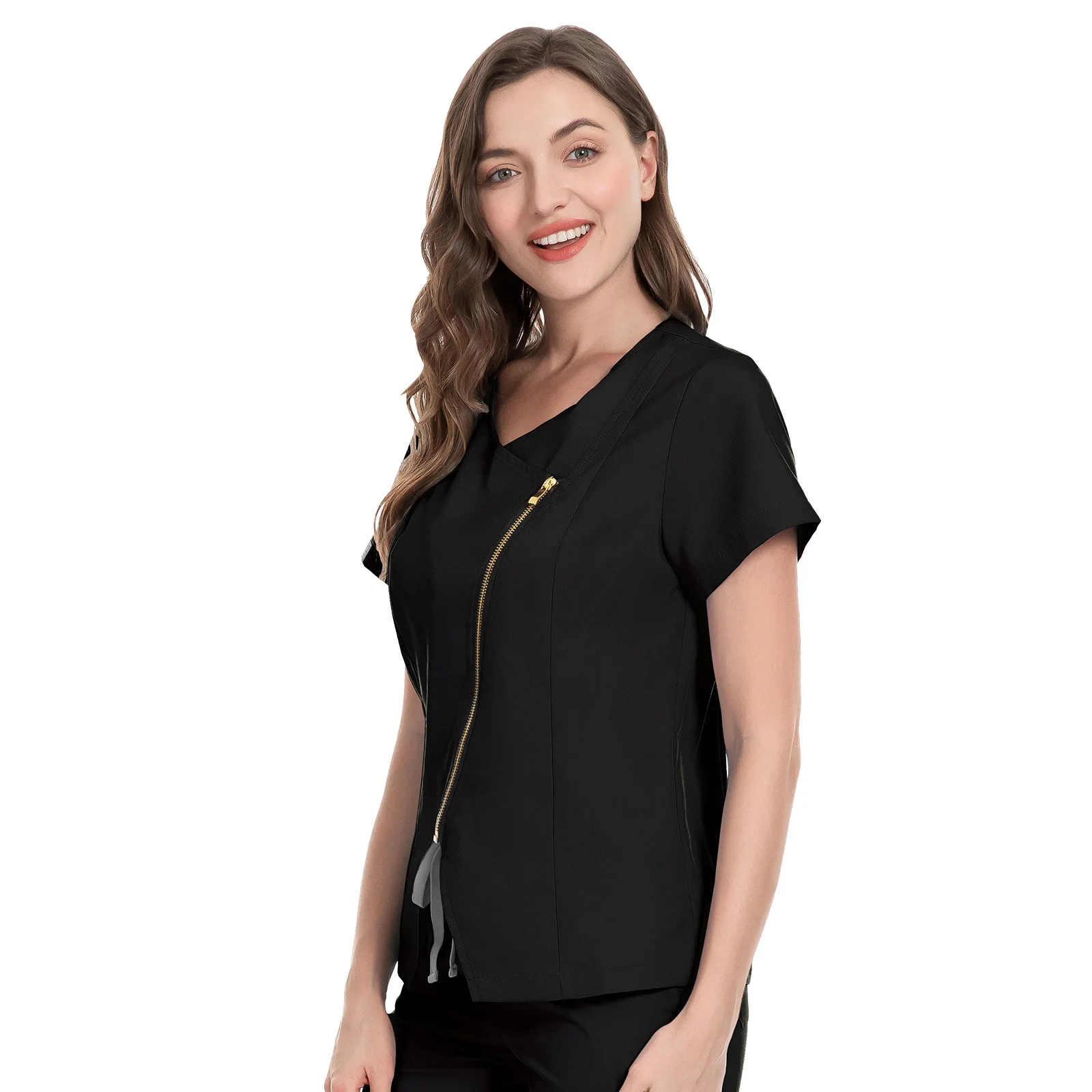 Abbigliamento per le mani, Tuta leggera da donna, Abito chirurgico, Maniche corte estive, Divisa per sala operatoria, Tuta per il lavaggio delle mani del medico