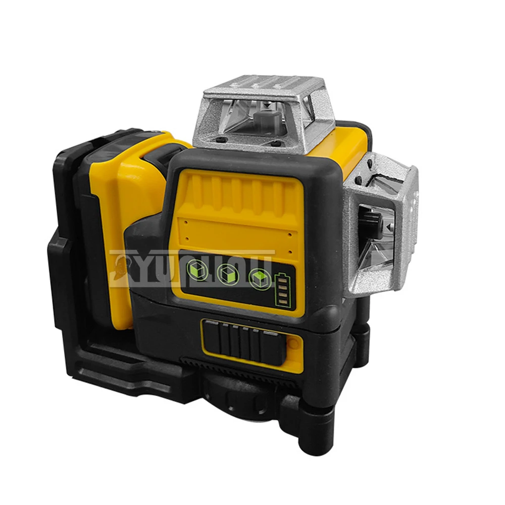 360 Rotating Laser Level Automatic Leveling 12V Strong Light Outdoor Spirit Level with Battery home decoration