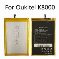 100% original K8000 Battery For Oukitel K8000 Bateria 8000mAh High Quality Mobile Phone Replacement Batteries