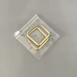 10 selbst dichtende PVC-Packung Reiß verschluss beutel klarer Schmuck Anti oxidation wasserdicht kleine wieder versch ließbare Verpackung Aufbewahrung schmuck