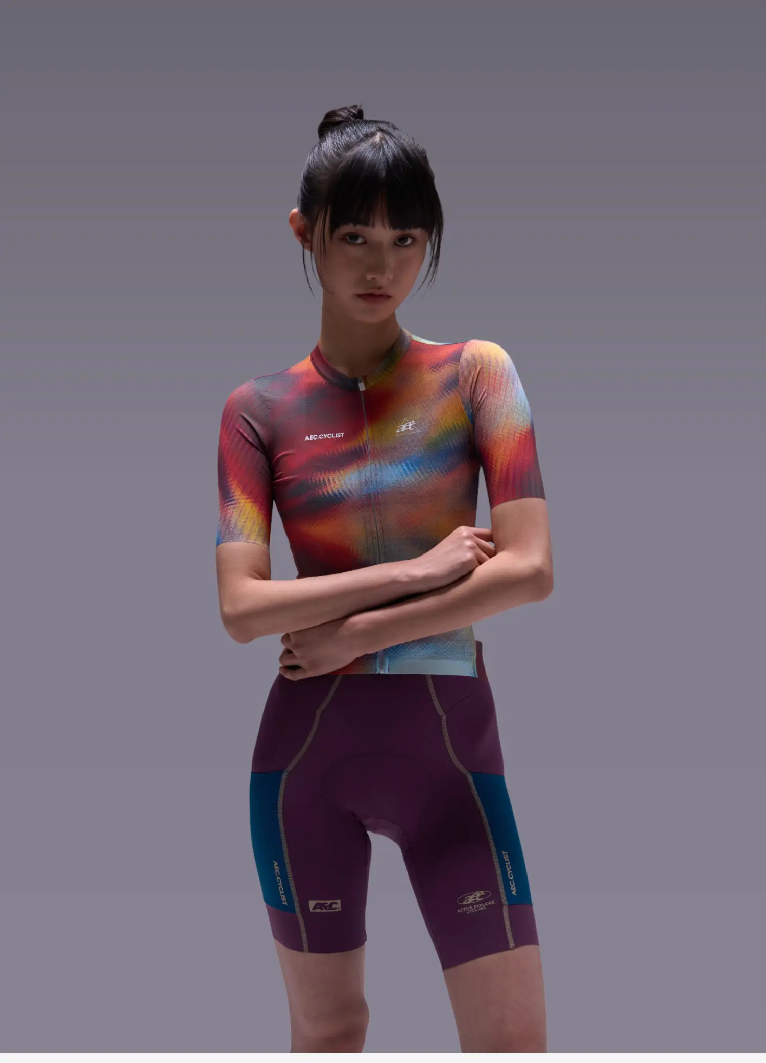 AEC YAOYING Serie Herren-Radtrikot Damen Slim Pro Bike Tops 2026 Sommer Kurzarm Fahrrad-Shirts Schnelltrocknend – Detail 13