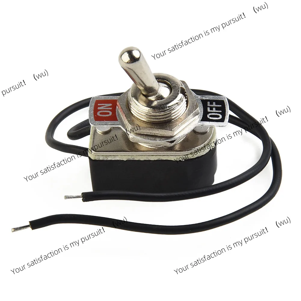 1pcs Prewired Rocker Toggle Switch 2 Foot ON/OFF Electrical Equipment Tools With Wire And SPST Contacts  6A/125V
