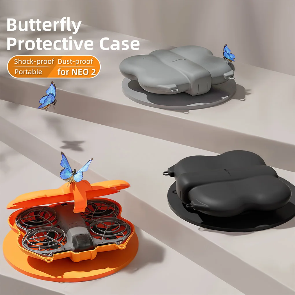 For DJI Neo 2 Storage Box Travel Portable Handbag Butterfly Shockproof Protective Carrying Case For DJI Neo 2 Drones Accessories