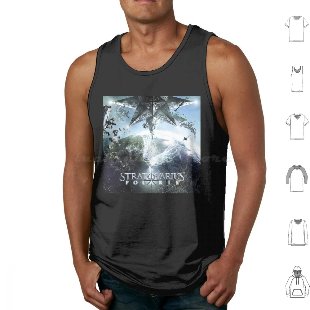Stratovarius-Polaris Album 2009 Camisetas sin mangas Chaleco sin mangas Stratovarius Finnish Power Metal Band Band Progressive Metal
