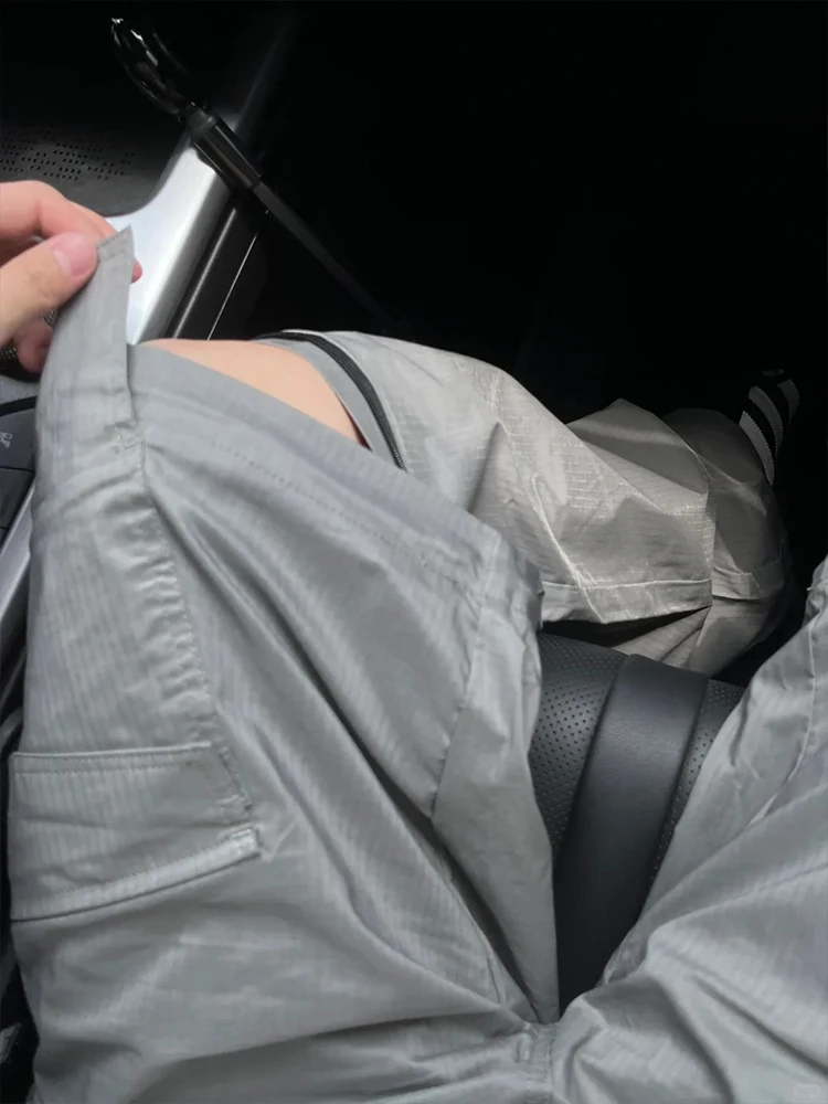 

American Sle Functional Windproof Waterproof Two-Way Men's Outdoor Summer Thin Qui-Drng Detachable Work Trousers