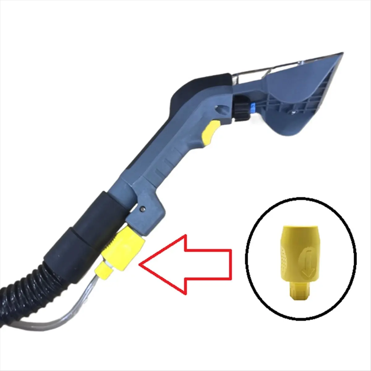 Hose Connector Kit for PUZZI 8/1 10/1 30/4 Replacement Connector Easy Installation Parts 4.446-023.0-A49I view 4